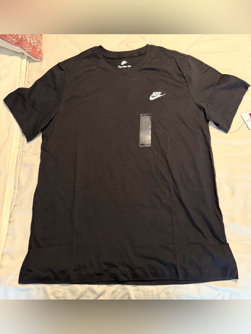 Nike Men’s Black Short-Sleeve Logo Tee